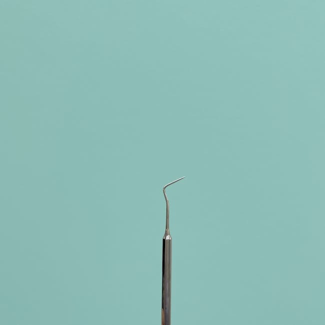 Dental precision tool representing biological health analysis