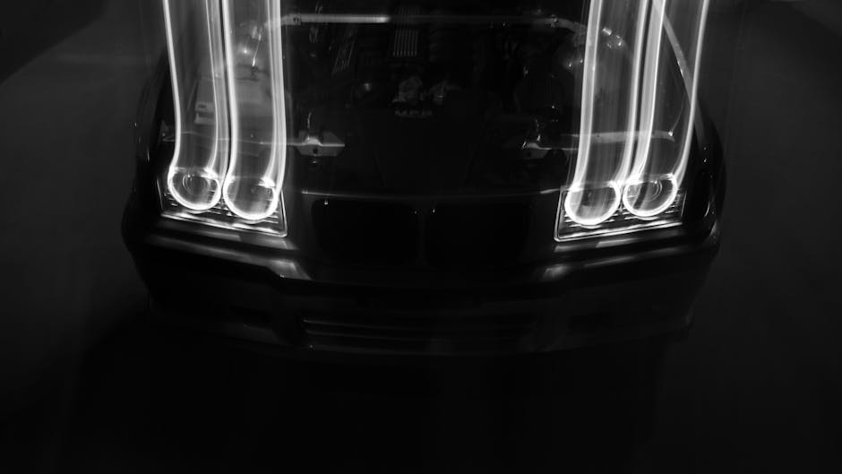 Glowing high-performance engine components representing energy and output